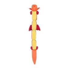 Zippy paws - czerwony smok - zabawka dla psa z piszczałkami - 68 cm