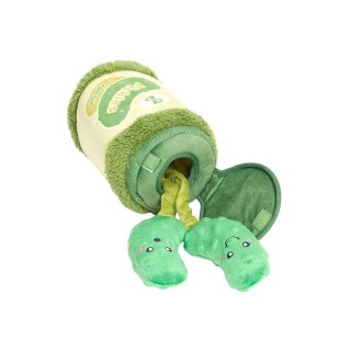 ZippyPaws - Bungee Burrow - Pickle Jar 21cm - zabwka węchowa dla psa - Pikle