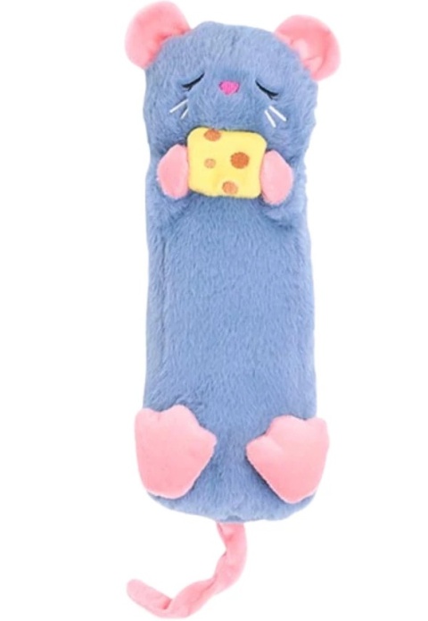 ZippyPaws - Snooziez with Shhhqueaker - Zabawka dla psa z cichą piszczałką - myszka