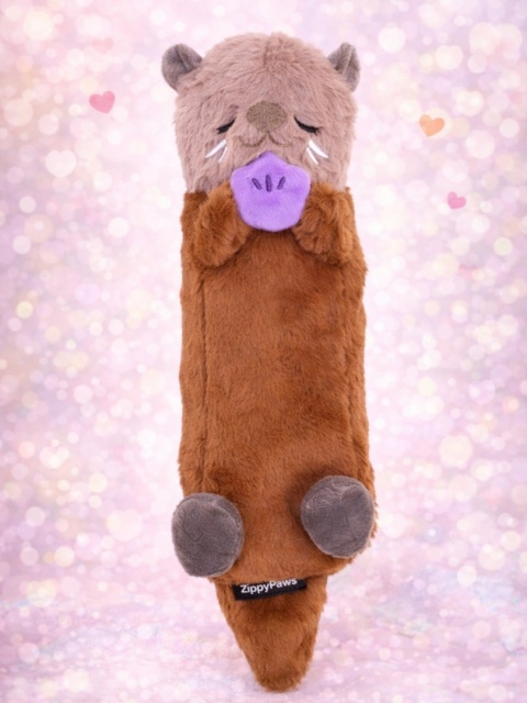 ZippyPaws - Snooziez with Shhhqueaker - Zabawka dla psa z cichą piszczałką - wydra