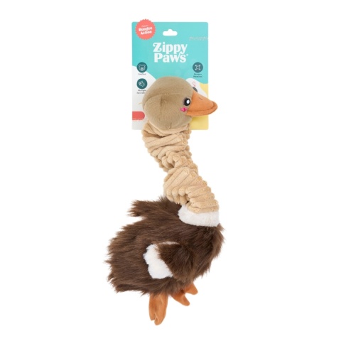 ZippyPaws Struś Bungee – zabawka dla psa do przeciągania