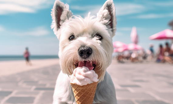 Czy pies może jeść lody?