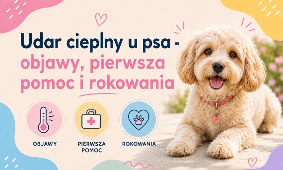 Udar cieplny u psa – objawy, pierwsza pomoc i rokowania